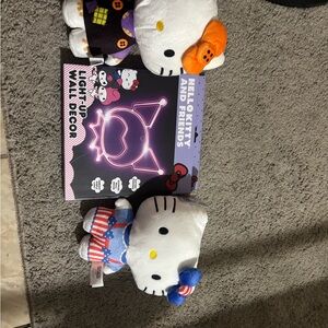 Hello Kitty and Friends Plush with Light-Up Decor - White, Orange, Blue